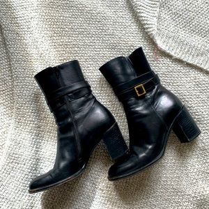 Black Bally Boots